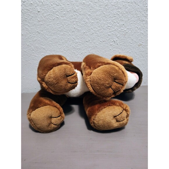 Build-A-Bear BAB Workshop Plush Brown Boxer Dog Stuffed Animal - Picture 7 of 11